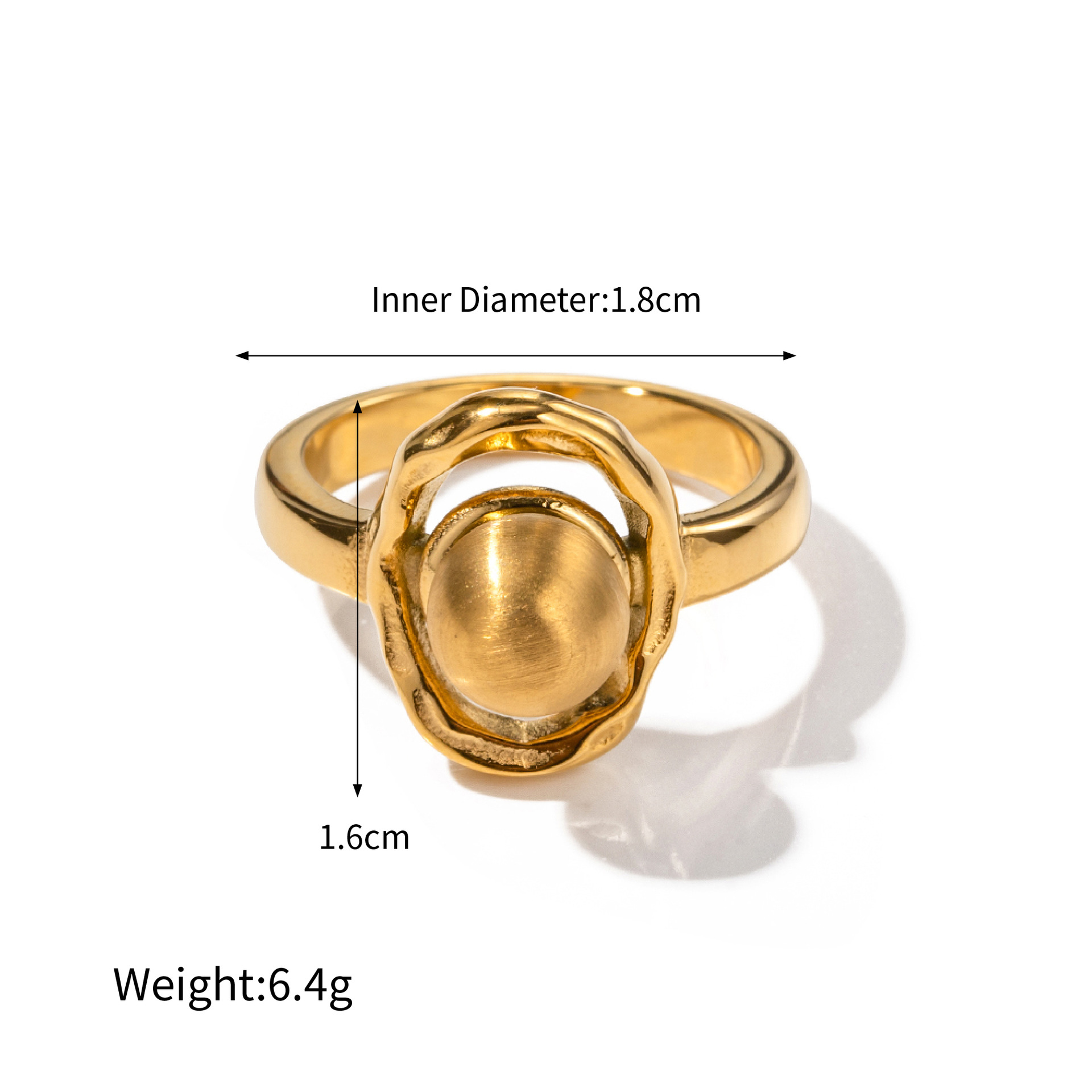 Spring Floral Adjustable Gold Rings Set in 2025 | Open finger ring ...